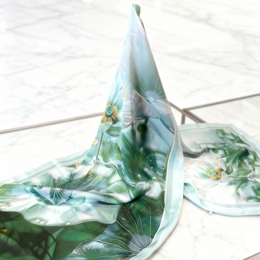 Khăn Choàng Chữ Nhật 2 Lớp 55x180cm 2S97LAB2B01B