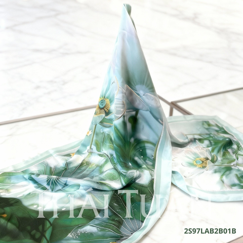 Khăn Choàng Chữ Nhật 2 Lớp 55x180cm 2S97LAB2B01B