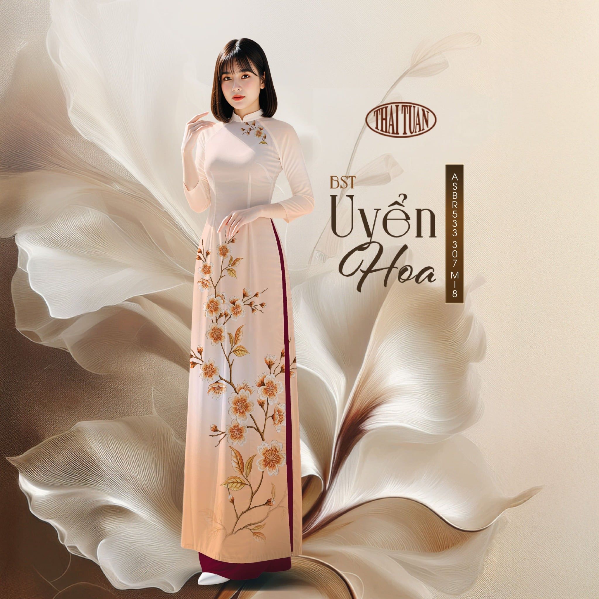 Vải Áo Dài Sắc Phương Nam Kháng Khuẩn 1m50 x 2m1 ASBR533307MI8