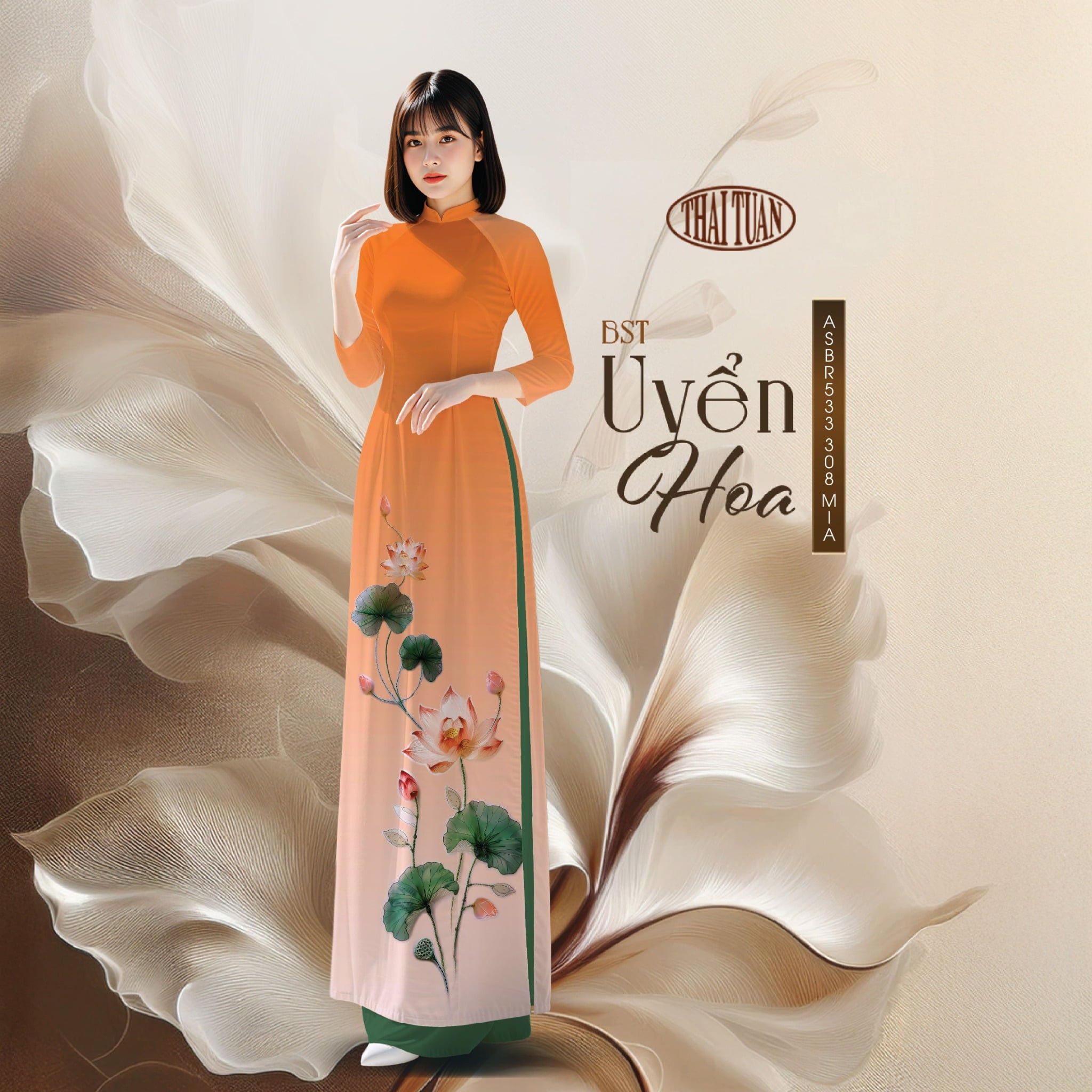 Vải Áo Dài Sắc Phương Nam Kháng Khuẩn 1m50 x 2m1 ASBR53308MIA