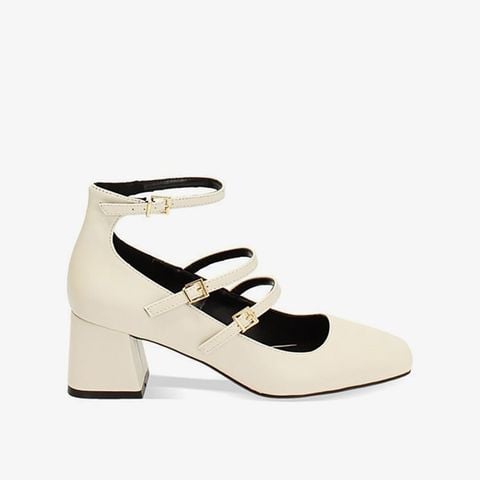 Giày Cao Gót Nữ Primadonna Collection Black Décolleté With Laces 5.5 cm