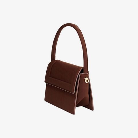 Túi Xách Tay Nữ Primadonna (30057) Brown Uni