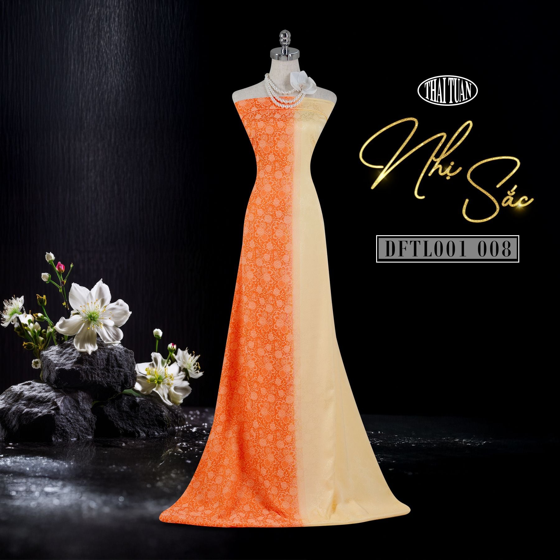 DFTL001 Gấm Hoa Co Giãn 2 Ánh Màu Khổ 1m50 x 3m (Nhiều màu)