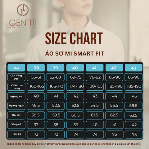 Áo sơ mi nam dài tay màu hồng nhạt GENTITI by Thái Tuấn - 1C807HAKTS007A