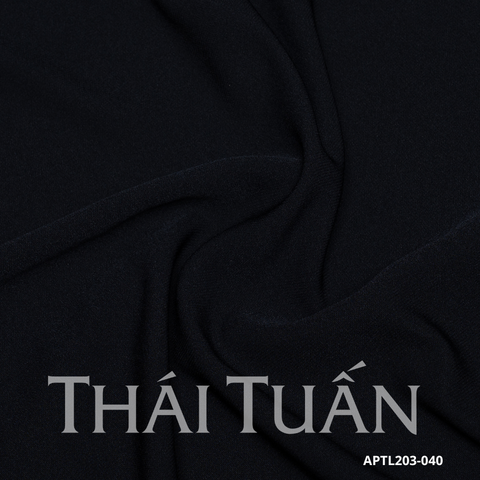 Vải Kaki Thun Trơn Màu Đen Co Giãn 1m5x1m5 APTL203040