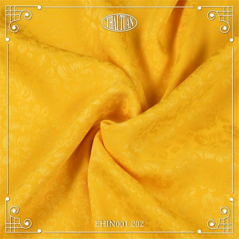 EHIN001-202 Vải Gấm Hoạ Tiết Hoa Nhí 1m15 x 2m5