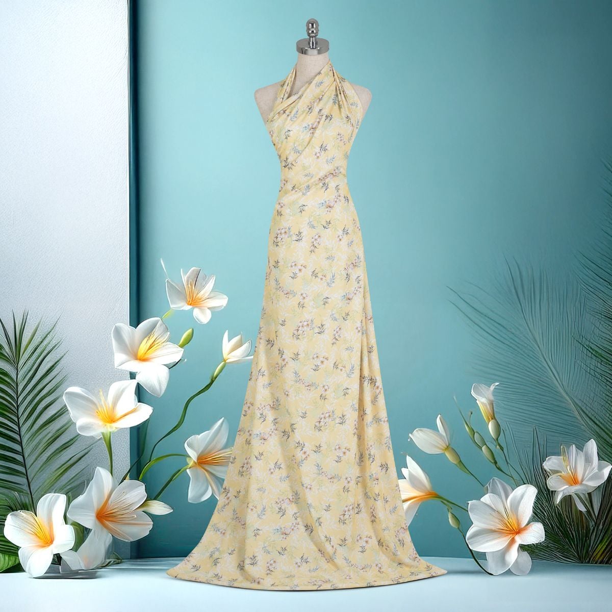 Vải In Bông Đều Cao Cấp Họa Tiết 1m5 x 2m ASBR533002FMC