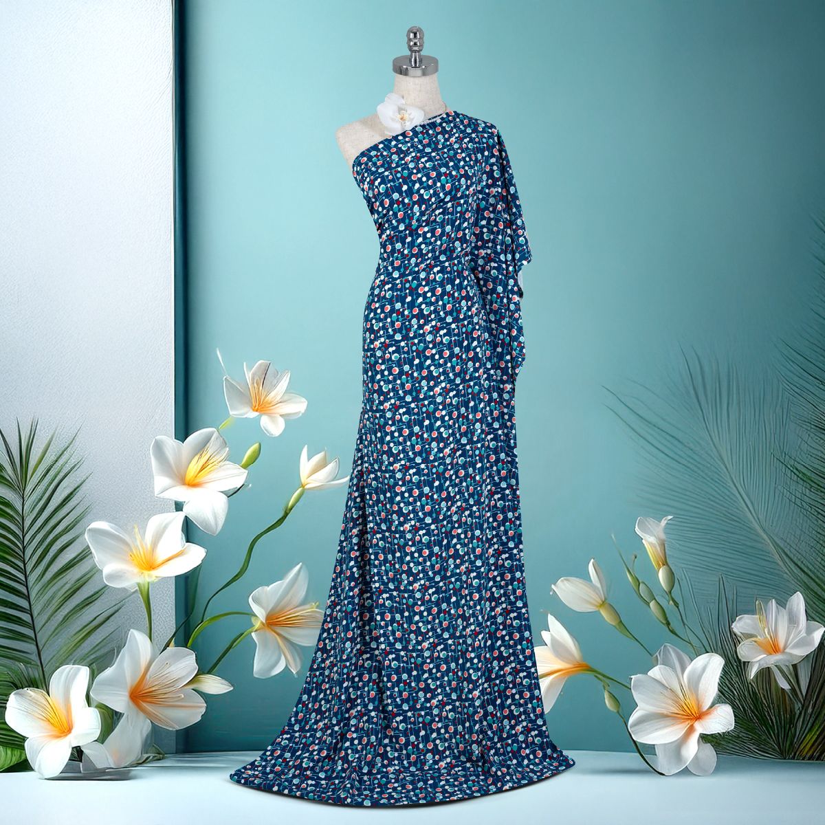 ASBR533053G6N Vải In Bông Đều Cao Cấp Họa Tiết 1m5 x 2m