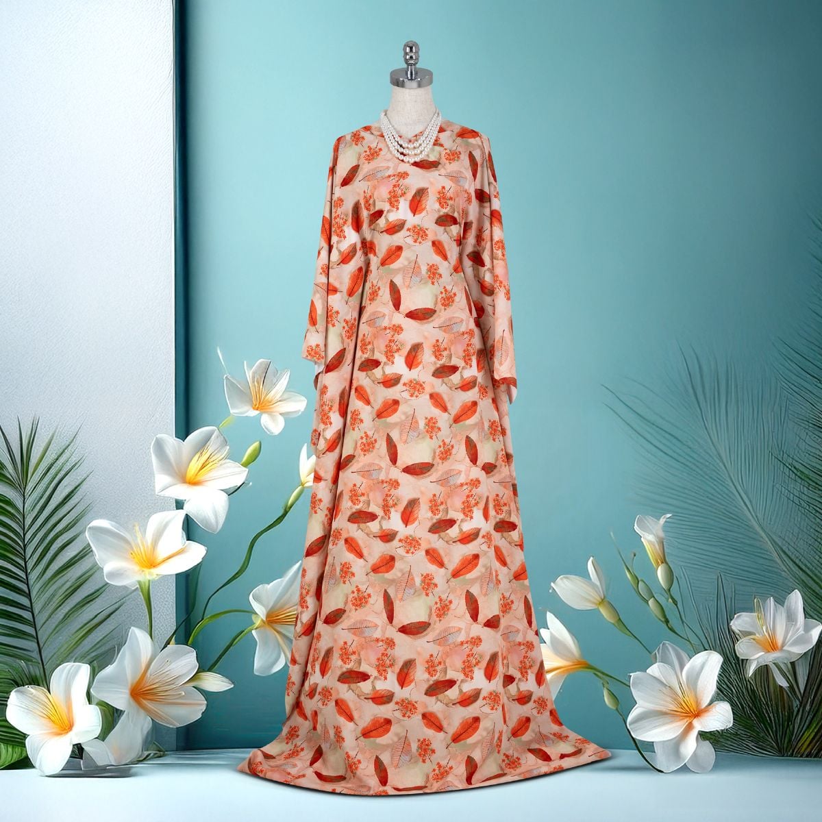 Vải In Bông Đều Cao Cấp Họa Tiết 1m5 x 2m ASBR533407DYF