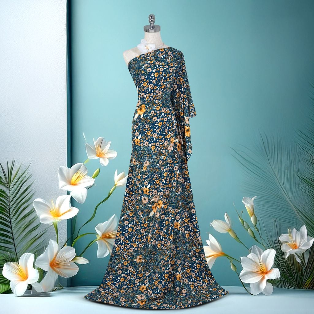 Vải In Hoa Văn Kháng Khuẩn 1m5x2m1 ASBR533457DG6