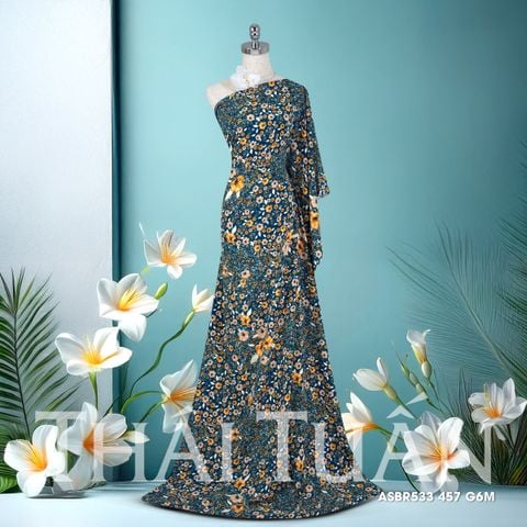 Vải In Bông Đều Cao Cấp Họa Tiết 1m5 x 2m ASBR533457G6M