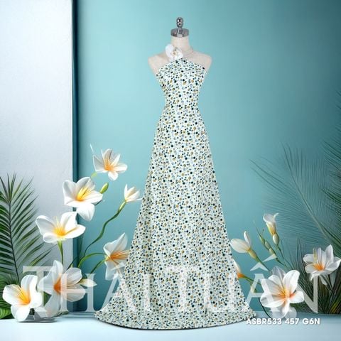 ASBR533457G6N Vải In Bông Đều Cao Cấp Họa Tiết 1m5 x 2m