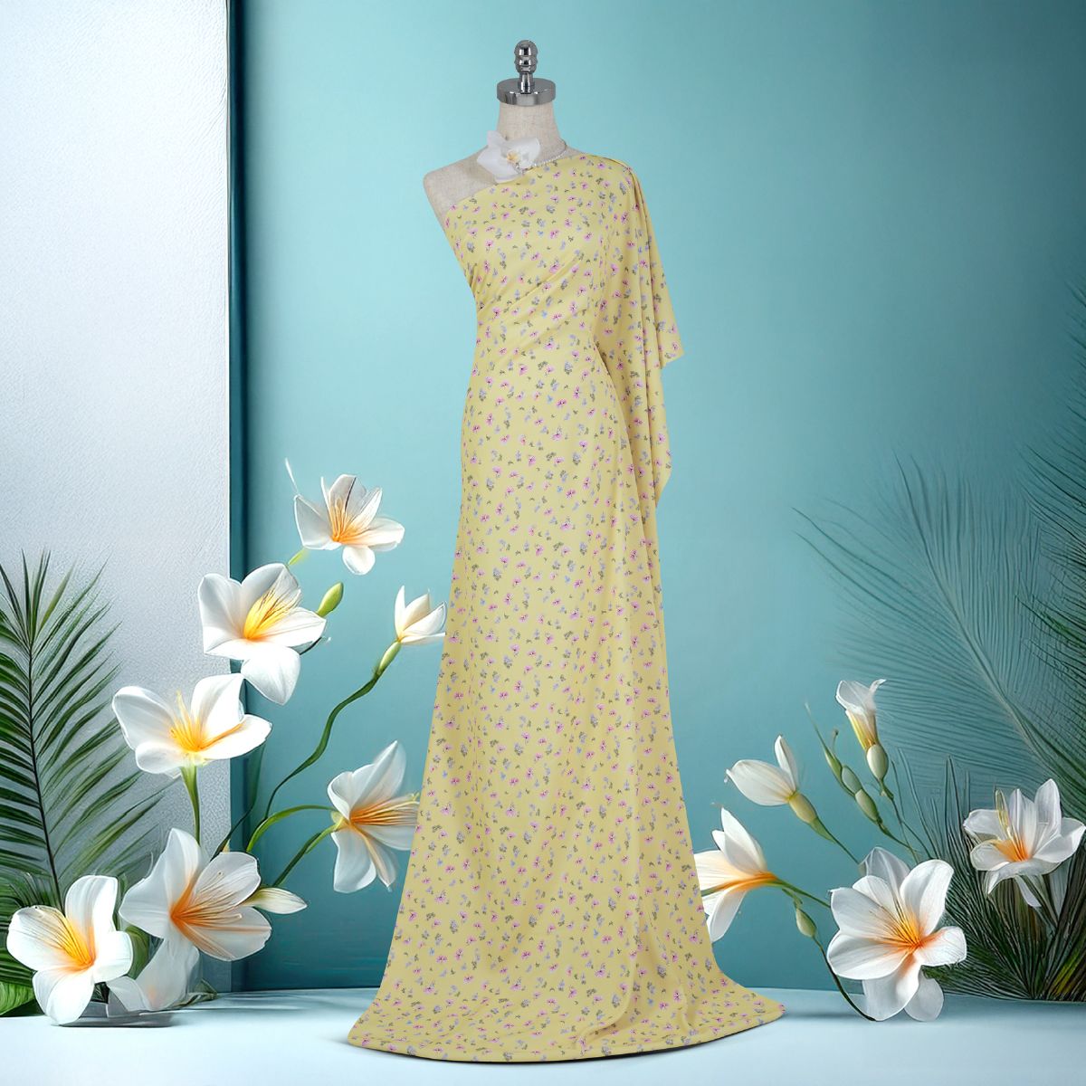 ASBR533002FMD Vải In Bông Đều Cao Cấp Họa Tiết 1m5 x 2m