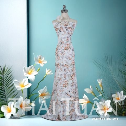 ASBR533507DYL Vải In Bông Đều Cao Cấp Họa Tiết 1m5 x 2m