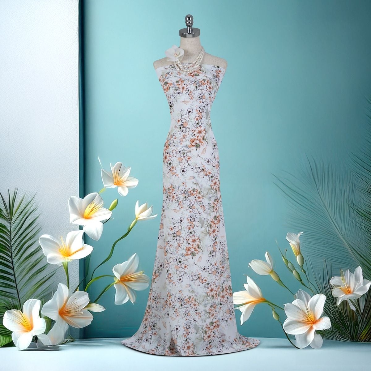 ASBR533507DYL Vải In Bông Đều Cao Cấp Họa Tiết 1m5 x 2m