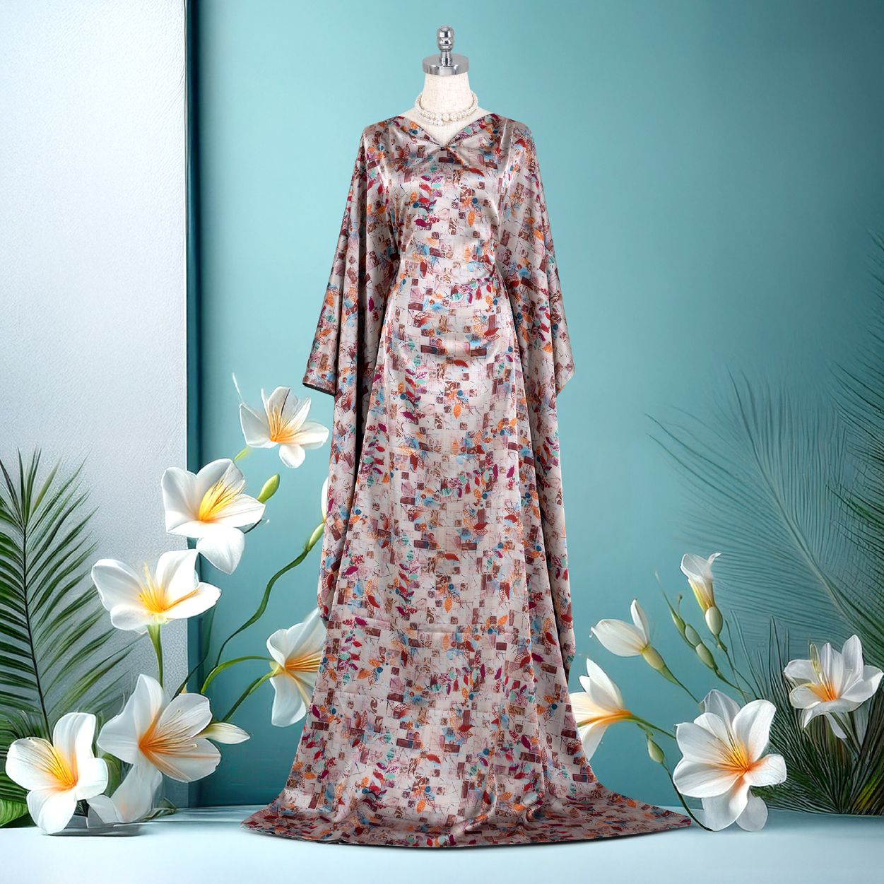 Vải In Hoa Văn Đều Cao Cấp Khổ 1m5 x 2m2 ASBA686223FS9