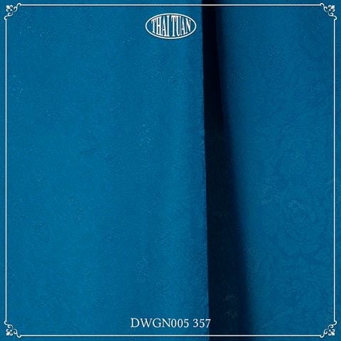 Vải Gấm Ngàn Hoa Màu Xanh 1m15 x 2m5 DWGN005357
