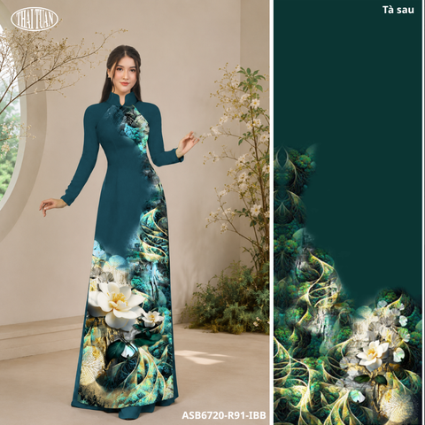 Vải Áo Dài Satin Hương Thơm Kháng Khuẩn Khổ 1mx2m3 ASBA720457DIB