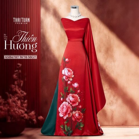 Vải Cao Cấp Thiên Hương Kháng Khuẩn Đính Đá ASB6787W70MG7