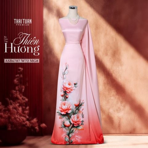 Vải Cao Cấp Thiên Hương Kháng Khuẩn Đính Đá ASB6787W72MG8