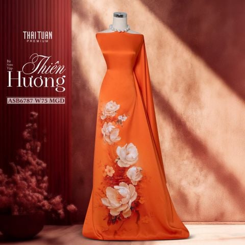 Vải Cao Cấp Thiên Hương Kháng Khuẩn Đính Đá ASB6787W75MGD