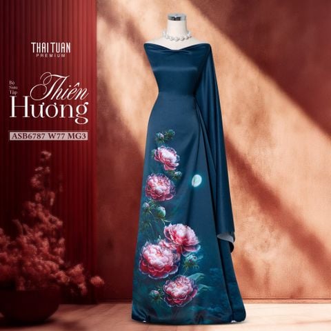 Vải Cao Cấp Thiên Hương Kháng Khuẩn Đính Đá ASB6787W77MG3