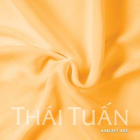 ASBL357402 Vải Lụa Hồng Nhung Màu Vàng Nhạt Khổ 1m5 x 1m2