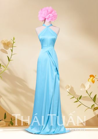 ASBL787010 Vải Trơn Nguyệt Cát Màu Xanh Biển Khổ 1m5 x 1m2