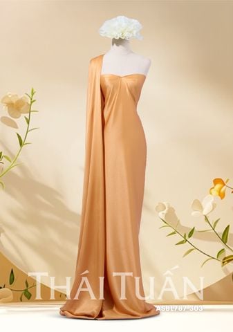 Vải Trơn Nguyệt Cát Màu Cam Sữa Khổ 1m5 x 1m2 ASBL787303