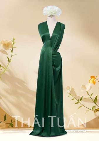 ASBL787624 Vải Trơn Nguyệt Cát Màu Xanh Lá Đậm Khổ 1m5 x 1m2