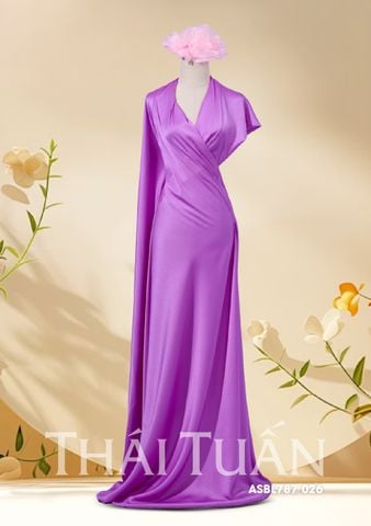 ASBL787026 Vải Trơn Nguyệt Cát Màu Tím Khổ 1m5 x 1m2
