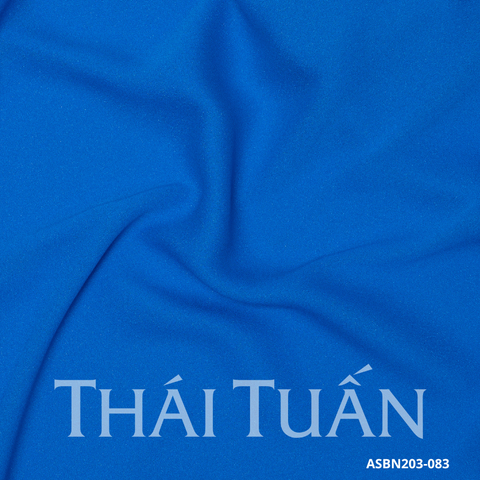 Vải Trơn Diamond Chất Voan Tơ Màu Xanh Coban 1m15x3m ASBN203083