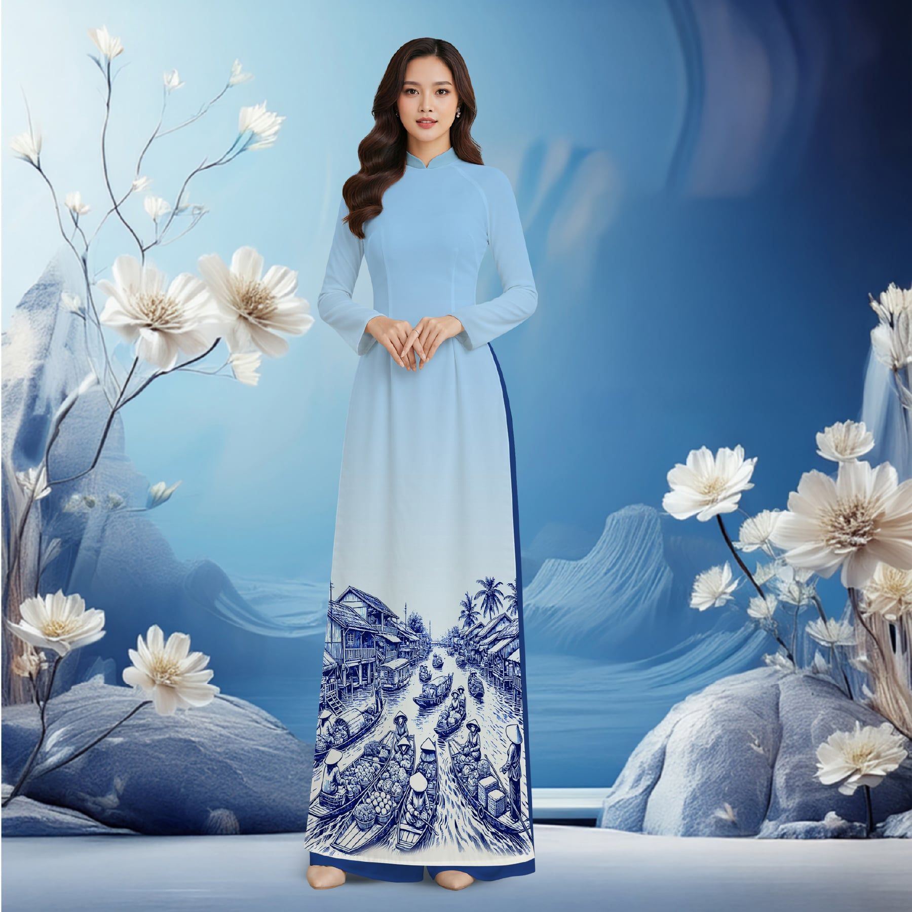 Vải In Sắc Phương Nam Kháng Khuẩn 1m5x2m1 ASBR533005DLU