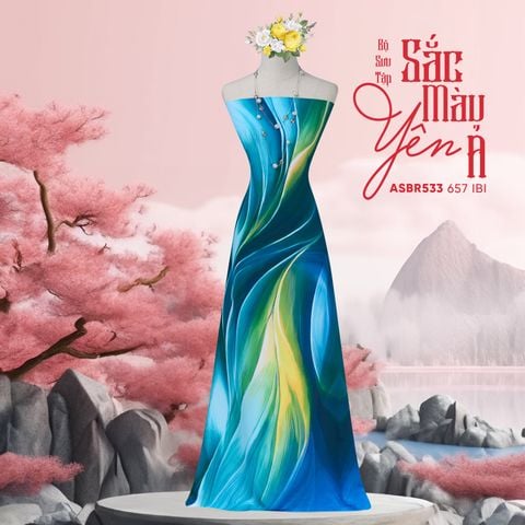 Vải In Sắc Phương Nam Kháng Khuẩn 1m5x2m1 ASBR533657IBI