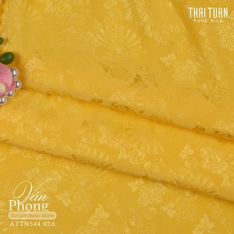 ATTN544 Tơ Tằm Vân Phong Khổ 1m5 x 2m5