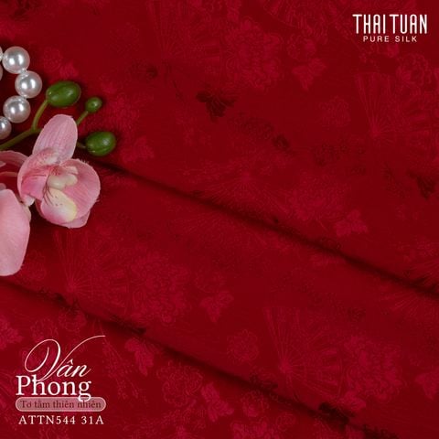 ATTN544 Tơ Tằm Vân Phong Khổ 1m5 x 2m5