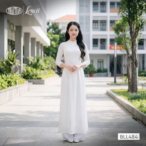 Vải Áo Dài Nữ Sinh Lencii Tinh Tú Khổ 1m15 x 2m3 BLLN484101