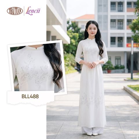 Vải Áo Dài Nữ Sinh Lencii Tinh Tú Khổ 1m15 x 2m3 BLLN488101
