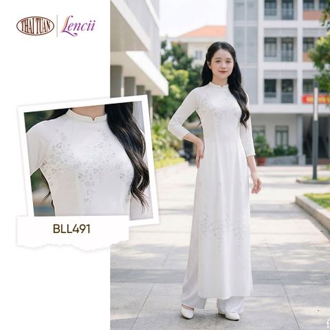 Vải Áo Dài Nữ Sinh Lencii Tinh Tú Khổ 1m15 x 2m3 BLLN491101