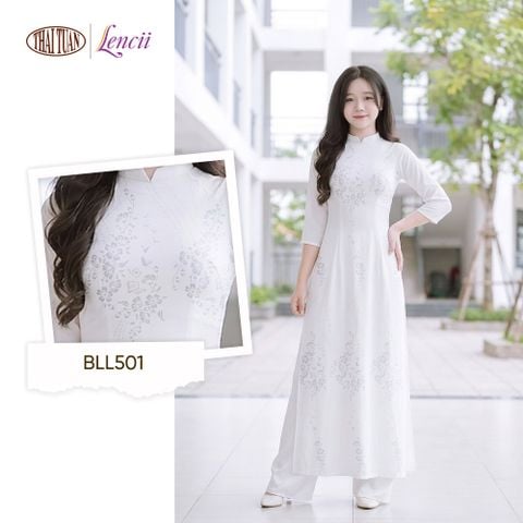 Vải Áo Dài Nữ Sinh Lencii Tinh Tú Khổ 1m15 x 2m3 BLLN501101