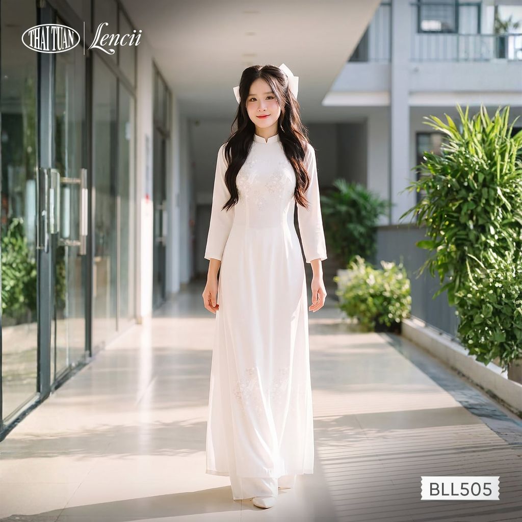 Vải Áo Dài Nữ Sinh Lencii Tinh Tú Khổ 1m15 x 2m3 BLLN505101