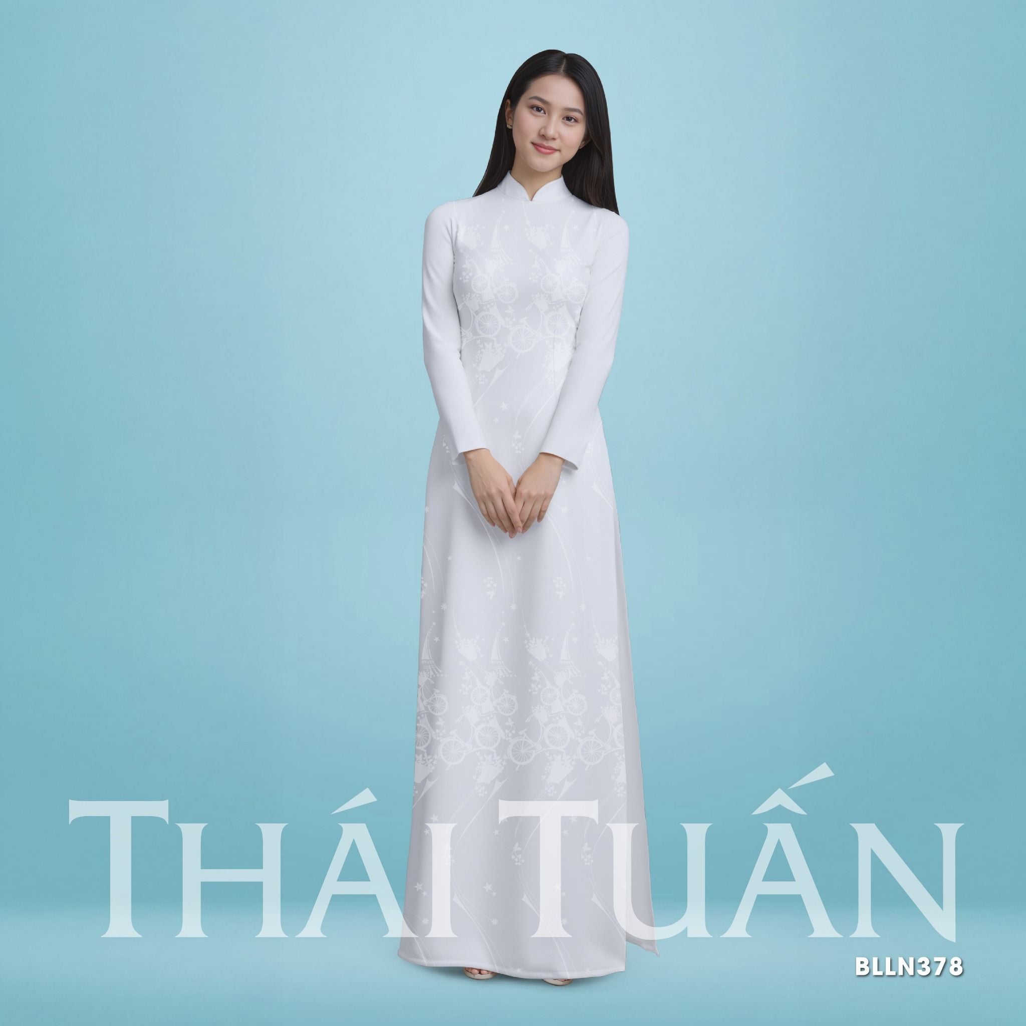 Vải Áo Dài Nữ Sinh Lencii Tinh Tú Khổ 1m15 x 2m3 BLLN378101