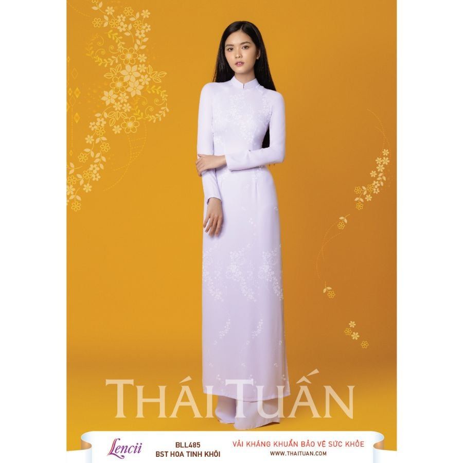 Vải Áo Dài Nữ Sinh Lencii Tinh Tú Khổ 1m15 x 2m3 BLLN485101