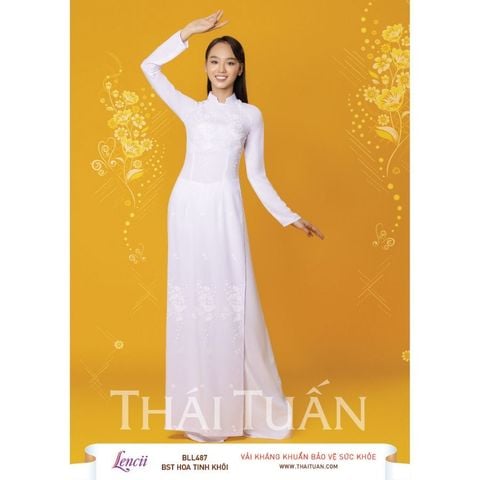 Vải Áo Dài Nữ Sinh Lencii Tinh Tú Khổ 1m15 x 2m3 BLLN487101