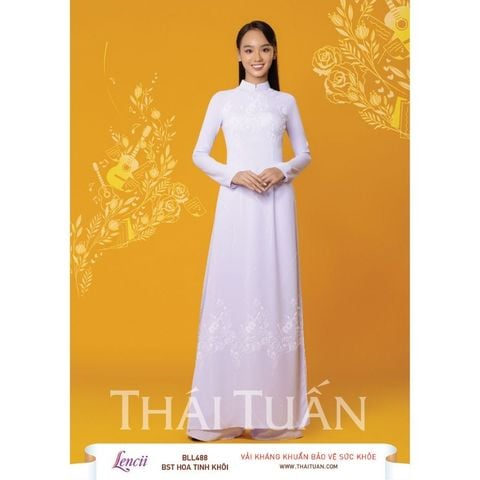 Vải Áo Dài Nữ Sinh Lencii Tinh Tú Khổ 1m15 x 2m3 BLLN488101