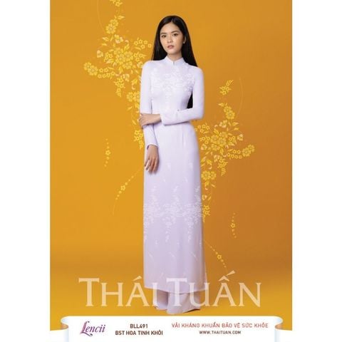 Vải Áo Dài Nữ Sinh Lencii Tinh Tú Khổ 1m15 x 2m3 BLLN491101