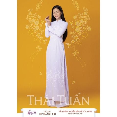 Vải Áo Dài Nữ Sinh Lencii Tinh Tú Khổ 1m15 x 2m3 BLLN496101