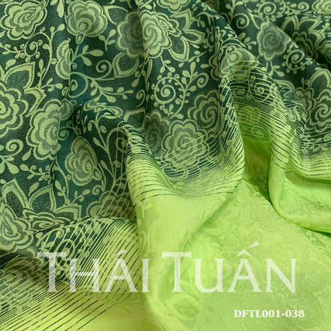 DFTL001 Gấm Hoa Co Giãn 2 Ánh Màu Khổ 1m50 x 3m (Nhiều màu)