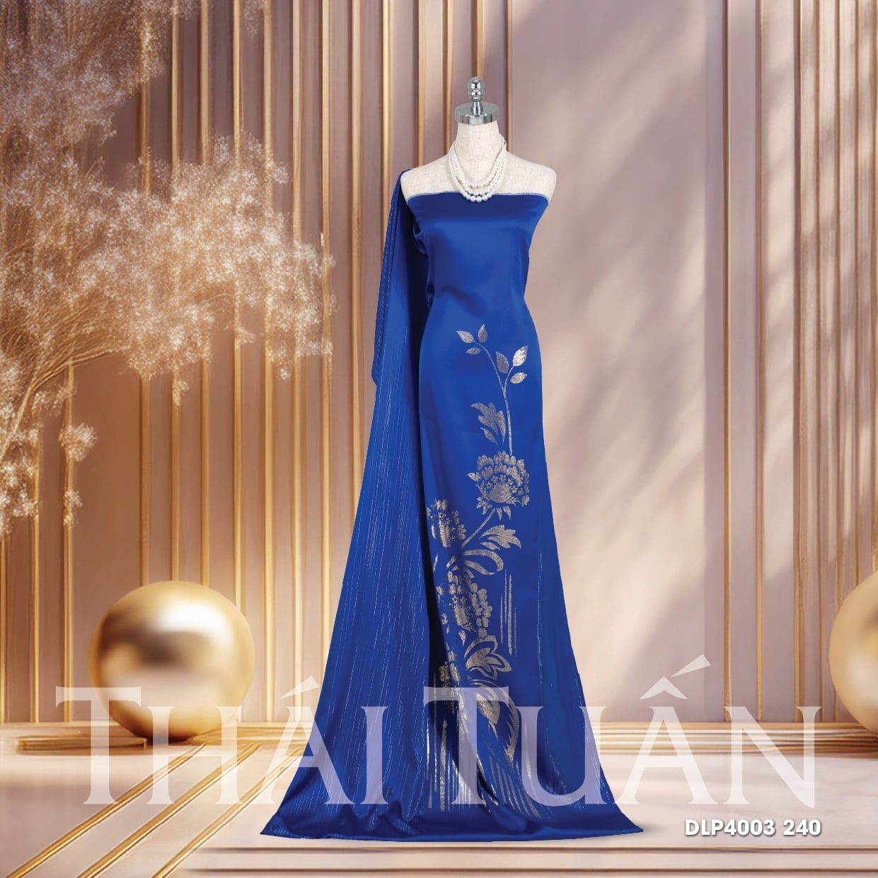 DLP4003-236 Vải Áo Dài Premium Kháng Khuẩn Khổ 1m50 x Dài 2m3