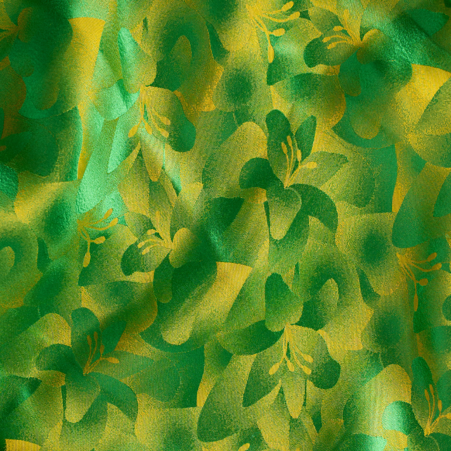 Vải Tơ Tằm Tulip Co Giãn Màu Xanh Khổ 1m15 x 2m5 DYVN02809A